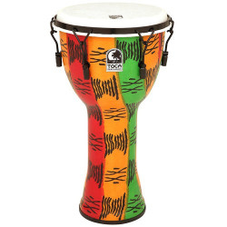 Toca FreeStyle II 14-Inch Mechanically Tuned Djembe with Bag, Spirit